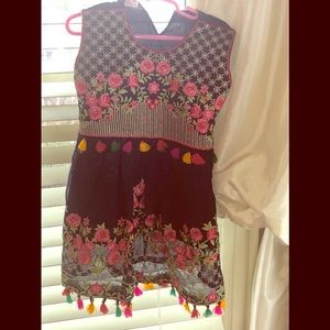 Toddler Pakistani dress